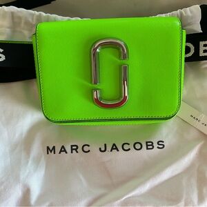 Marc Jacobs Neon Green Belt/Crossbody Bag